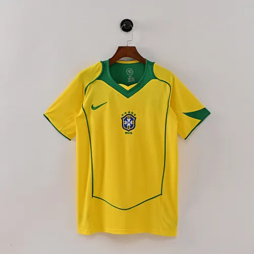 Brazil 2004 Home Retro-style jersey
